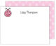 Little Ladybug Flat Note Cards Image 1 of 5